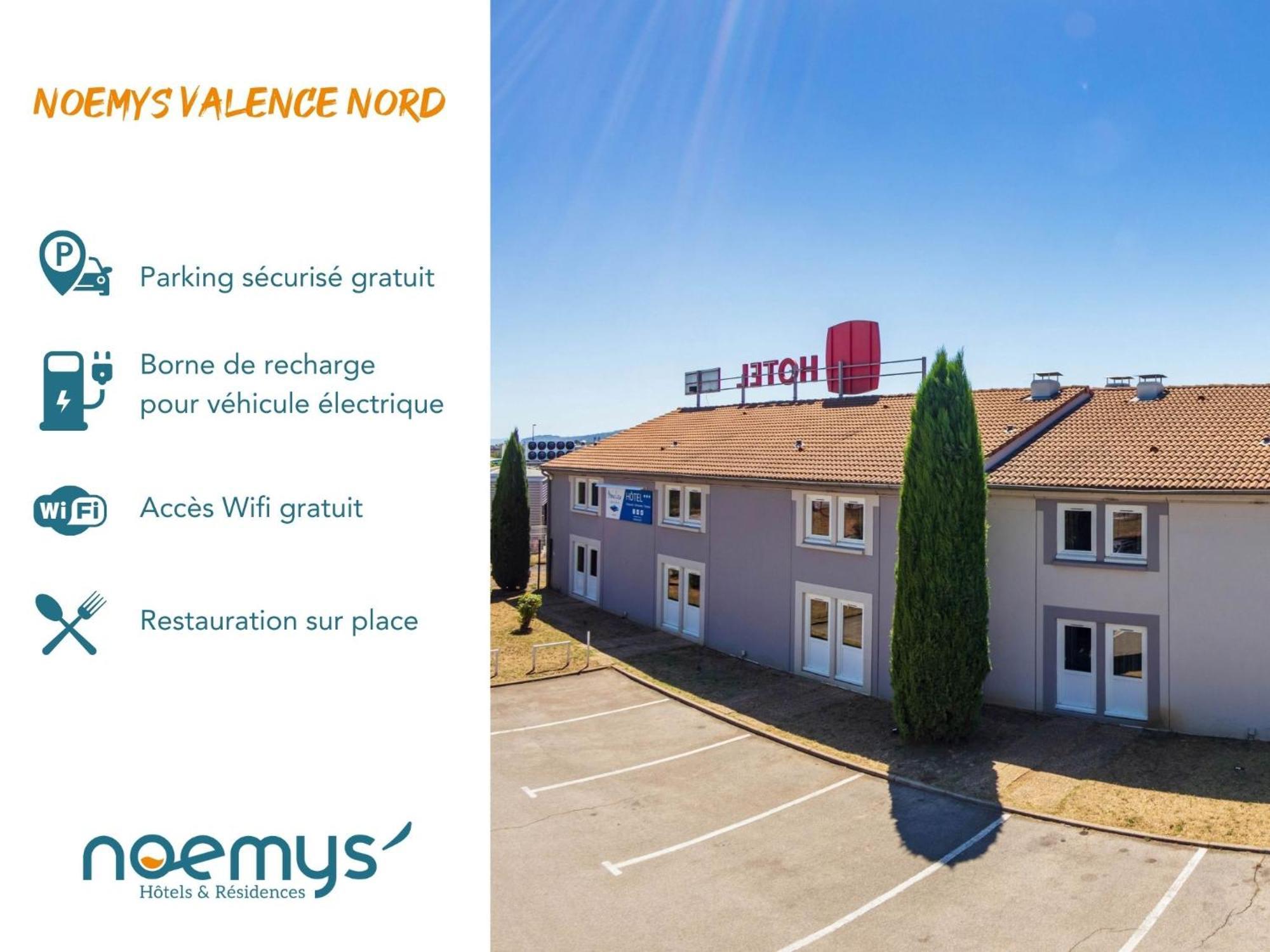 Noemys Valence Nord - Hotel Restaurant Bourg-lès-Valence Dış mekan fotoğraf